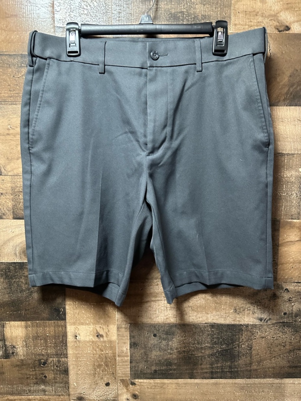 Grand Slam Performance Golf Shorts Men’s Size 34 Gray Polyester Casual Stretch